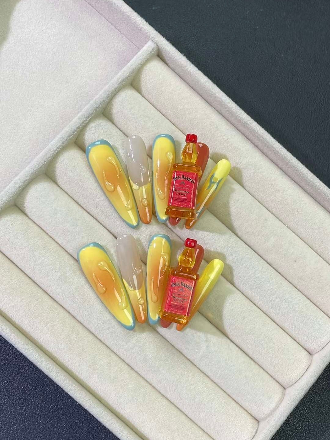 Orange Blush Whisky Charm